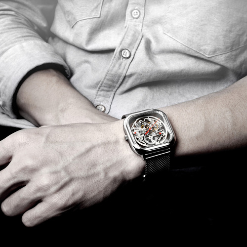 Reloj Ciga Design Silver C Series-full Hollow Silver Silver