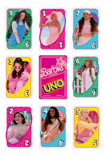 Mattel Games Uno Barbie Juego De Cartas