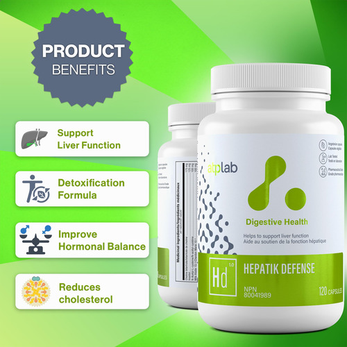 Supplement Atp Lab Hepatik Defense Liver Support 120 Caps