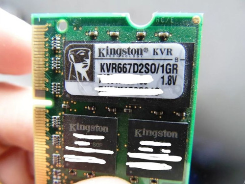 Memória Notebook Neopc A3151 Kingston 1gb 667mhz Ddr2 (Usado)