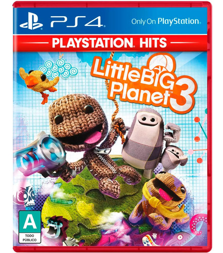 Little Big Planet 3 Playstation Hits Ingles Ps4 Fisico
