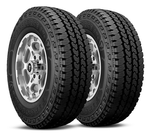 Kit 2 Llantas Lt245/75r17 121r Transforce A/t 2 Firestone