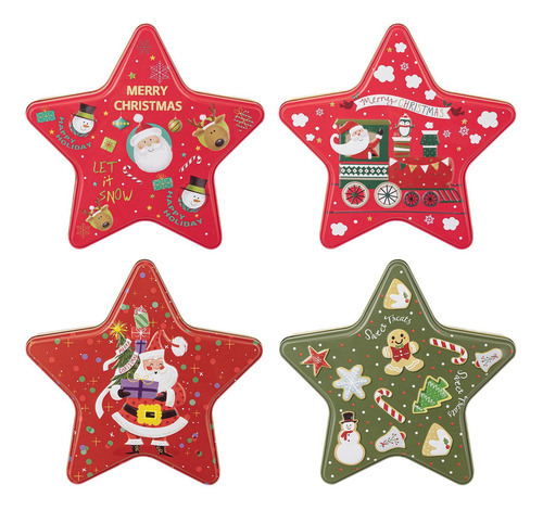 Latas De Galletas Navideñas Latas De Galletas Con Tapas Lata