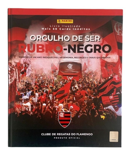 Álbum Flamengo Orgulho De Ser Rubro-negro Completo P/ Colar