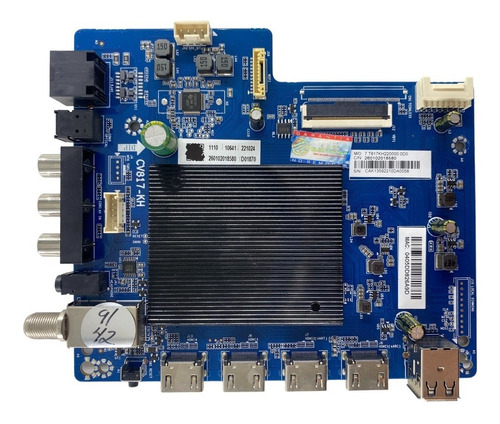Main + Tcon Jvc Cv817-kh Pt500gt02-5 Si50ur Si-50ur