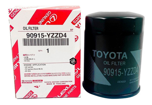 Filtro Aceite Toyota 4runner Fortuner Hilux 2.7 Prado Meru