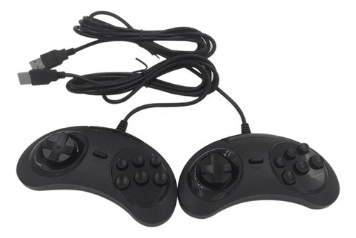Controlador De Juegos Usb Gamepad Con 6 Botones Para Juegos