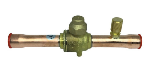 Imagem 2 de 8 de Válvula Esfera 5/8 Solda Gbc Danfoss Com Schraider 009l7053