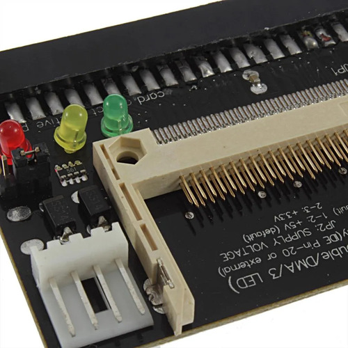 Convertidor Adaptador Flash Cf A Ide 3,5 Hembra 40 Pines