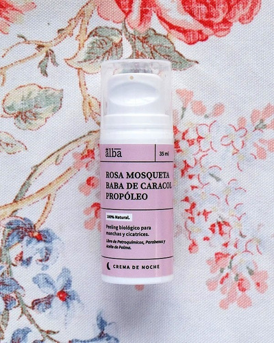 Imagen 3 de 4 de Crema Despigmentante Caracol Propoleo Rosa Mosqueta Del Alba