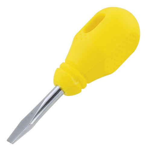 6 Pza Destornillador Con Mango Amarillo, Tipo Trompo Punta P