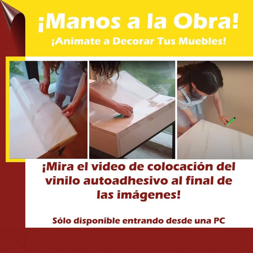 Imagen 8 de 10 de Contact Pvc Muresco 797010 Esmerilado 0,45 X 10mts Soul