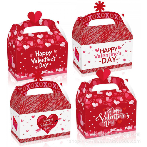 12x Cajas De Regalo Del Día De Valentín Cajas De Regalo