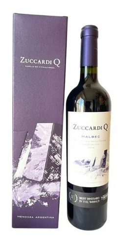 Vino Malbec Zuccardi Q / Con Estuche Ideal Regalo