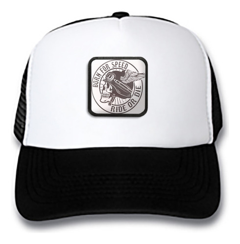 Gorra Trucker Motor Club Moto Born For Speed Mot45