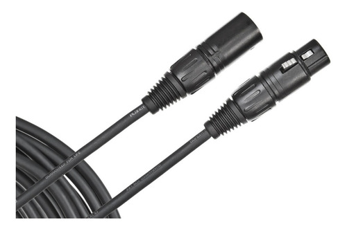 Cable De Microfono Canon Canon Daddario Pw-cmic-10 De 10 Pies 3,3 Mts Macho Hembra Planet Waves Balanceados De 3 Pines