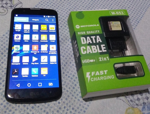 Smartphone LG K10 Lte K430 16gb 4g 13mp Azul