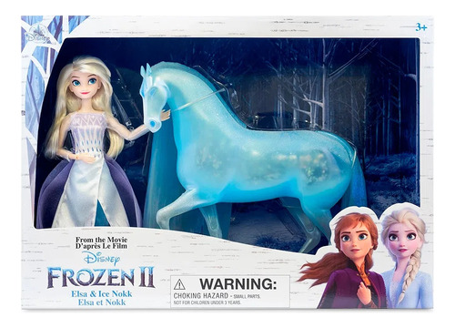 Muñeca Elsa Y Nokk Frozen 2 Original Disney Store