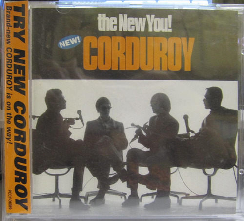 Cd Corduroy - The New You! (ed. Japón, 1997)