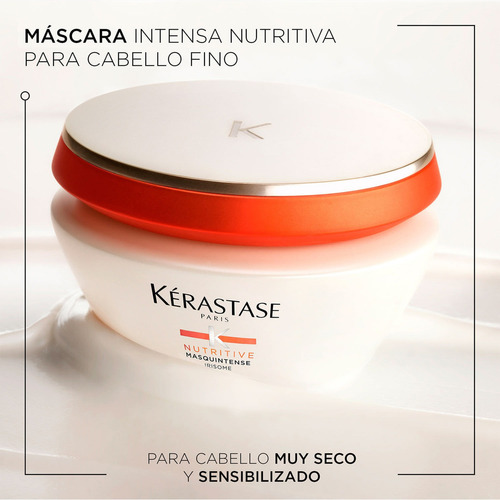 Máscara Kérastase Nutritive Masquintense Fino de 200mL