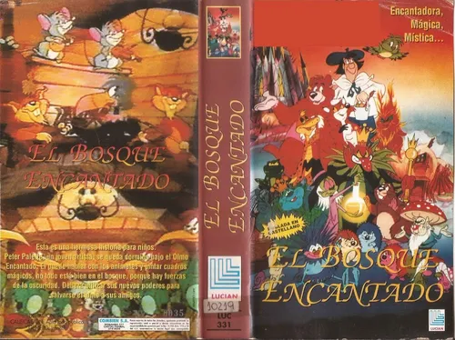 El Bosque Encantado Vhs Dibujos Animados Español Latino (Usado)