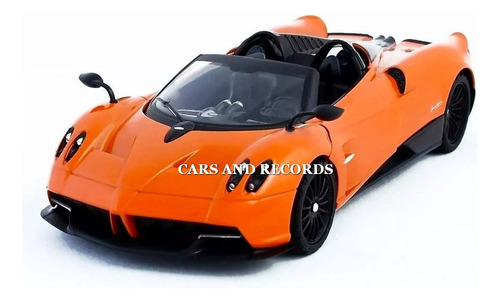 Pagani Huayra Roadster - Nuevo Con Caja - Motormax 1/24 Naranja