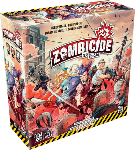 Zombicide - 2a Edição - Jogo De Tabuleiro Galápagos