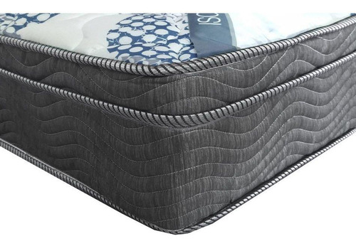 Conjunto Box Baú Solteiro: Colchão Molas Ensacadas Ortobom S