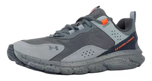 Under Armour 3025750-103-10.5 Tenis de Correr Charged Verssert SPKLE de  Hombre, Gris, 28.5 cm