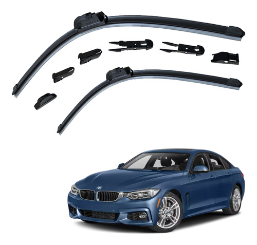 2 Plumas Limpiaparabrisa Reluvsa P/ Bmw 435i Gran Coupe 2016