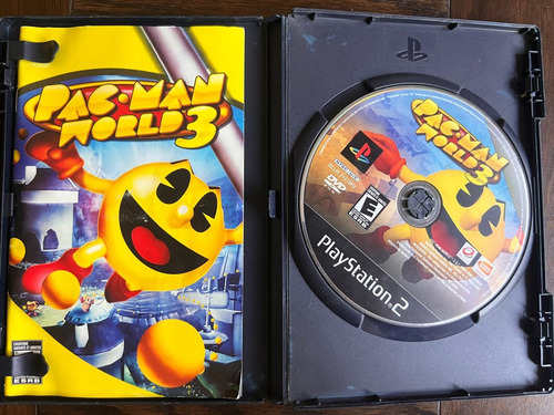 Pac-man World 3 Bandai Namco Ps2 (Usado)