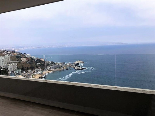 Departamento Nuevo Venta 3 Dorm Vista Despejada En Concón