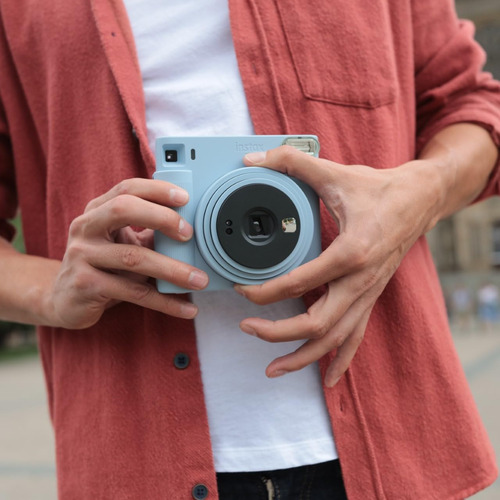 Cámara Instax Fujifilm Square Sq1 Azul Fácil De Usar Instant