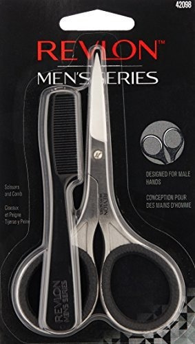 El Kit De Vello Facial Revlon Mens Series Incluye Tijeras