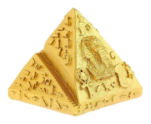 Miniaturas De Resina De 7,5 X 7,5 X 7,5 Cm, Famosas Pirámide