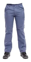 Comprar Pantalon Ombu Clasico Azulino Acero Trabajo Grafa Talle 38