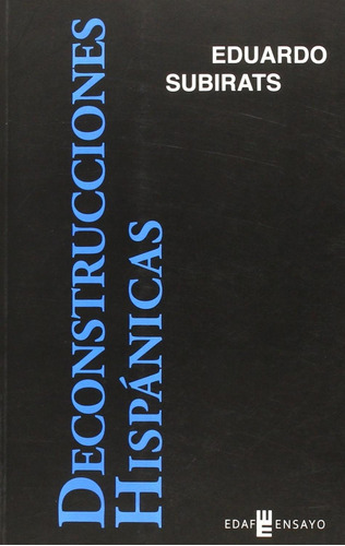 Libro Deconstrucciones Hispánicas