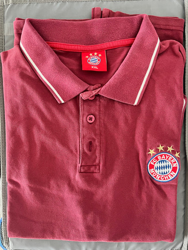 Remate Par De Camisa Polo Fc Bayern Munich Xl Comoda (xxl)