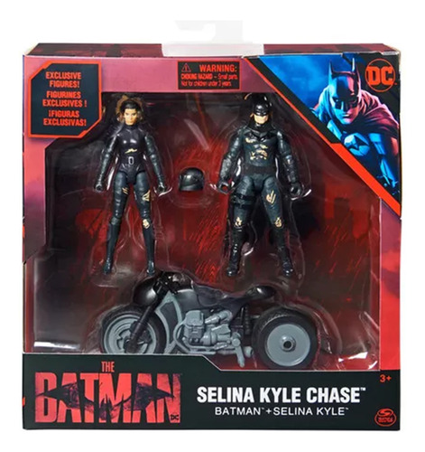La Serie De Películas De Batman Selina Kyle Chase Set Con