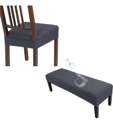 Juego De 4 Fundas Elásticas Para Silla De Comedor