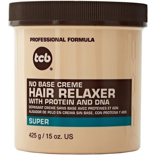 Alisadora Tcb Sin Base Para Cabello En Crema Con Proteina