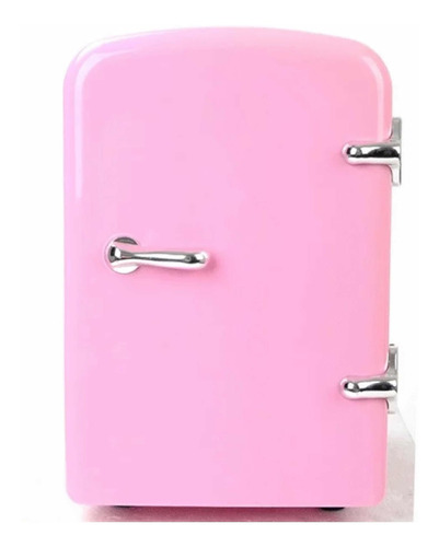 Mini Refrigerador 12v Rosa, Frigobar, Enfria Y/o Calienta