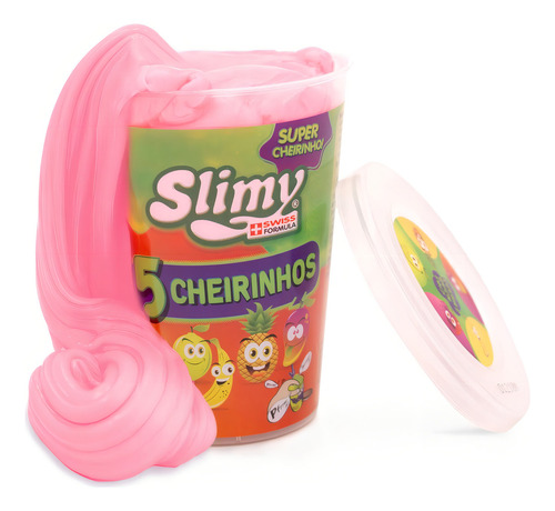 Slimy Slime Com Cheirinho De Frutas