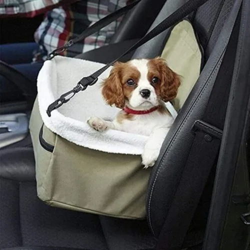 Asiento De Auto Para Perros Pequeños Medidas 25x19x33 Cm