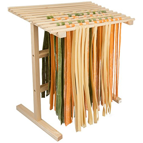 Soporte Secar Pasta De Cucina Pro, Construcción De Mad...