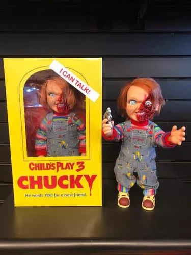 Muñeco Chucky Cara Mutilada Pizza Face Child's Play 3