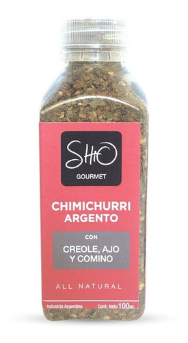 Chimichurri Saborizado Diferentes Gustos Shio Gourmet 100g