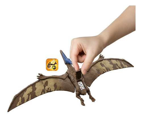 Imagem 5 de 10 de Jurassic World Pteranodon Roar Strikers Com Som - Mattel