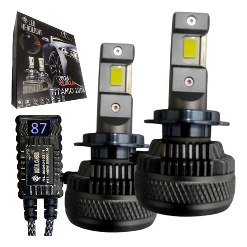 Kit Faros Delanteros Led Csp H7 Potente 280w Canbus Digital 