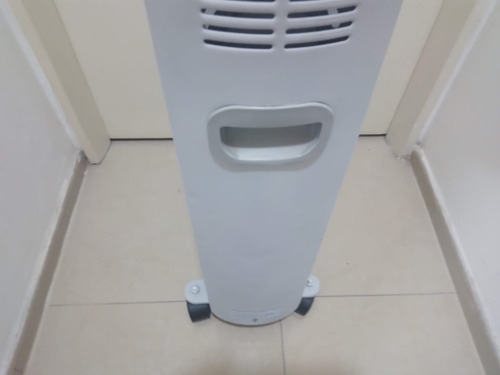 Radiador Electrico Italiano Prol 9 Elementos C/gtia 18 Meses Gris Claro